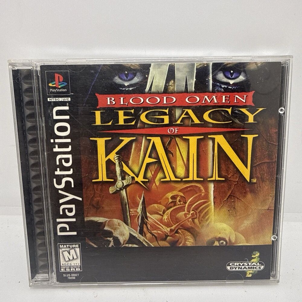 Blood Omen: Legacy of Kain (Sony PlayStation 1 PS1, 1996)
